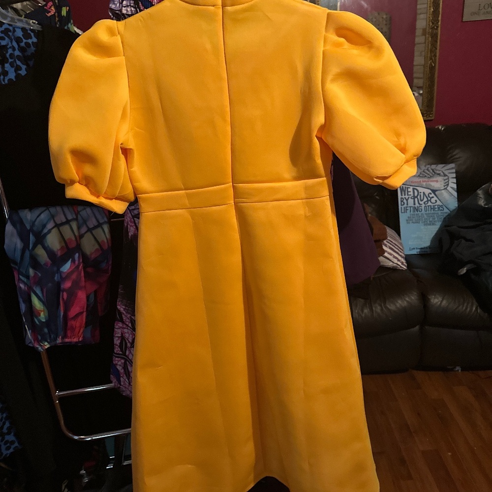 Yellow dress